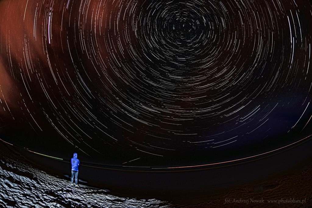 Nocna kulminacja Perseidw