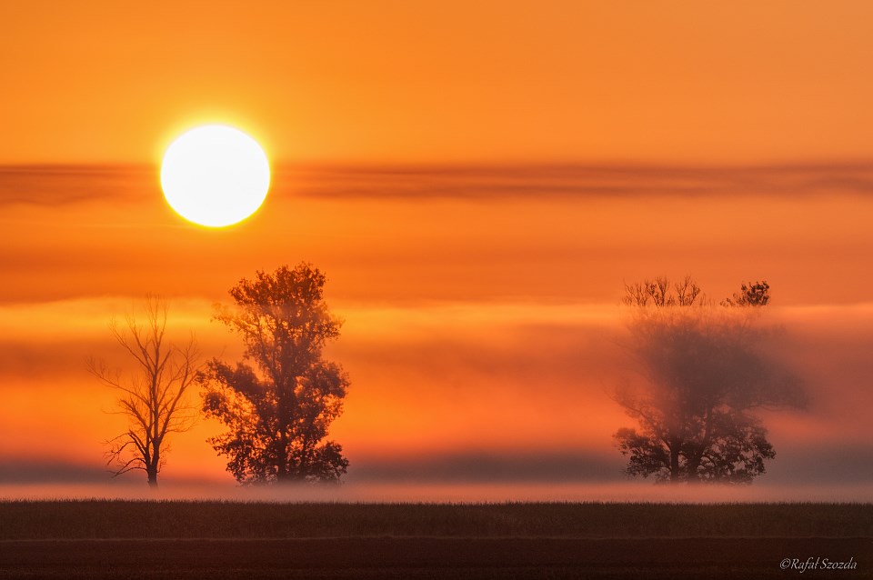 Nowa Sl i okolice o wschodzie ... 2015r