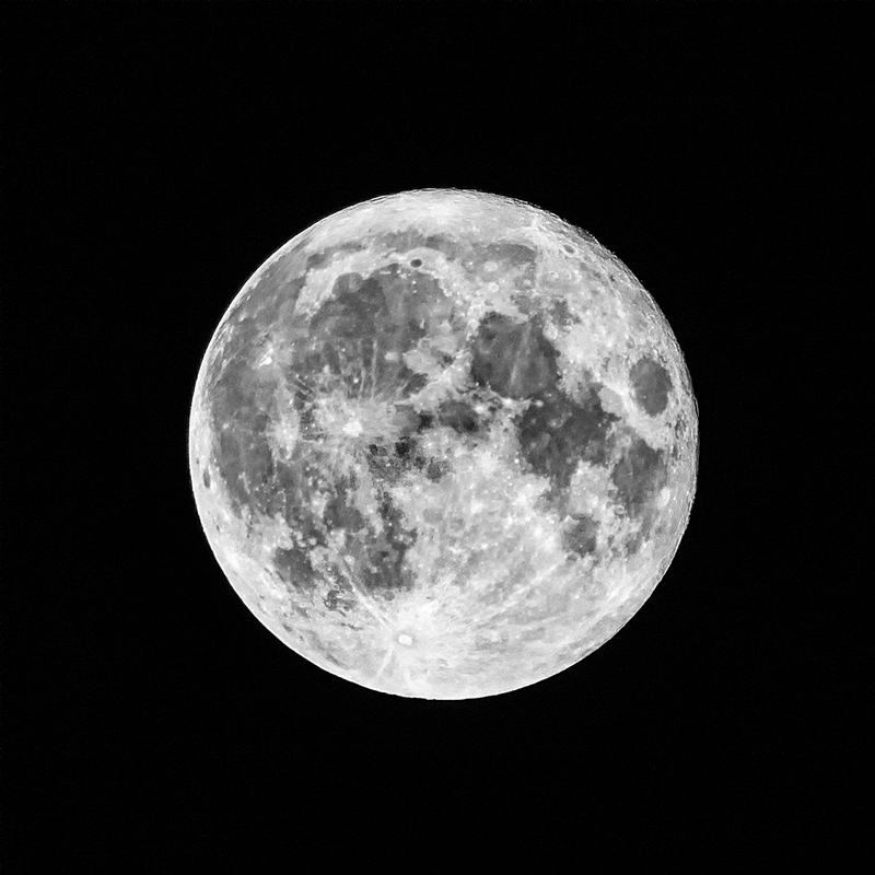 "Super" moon - wiczenie