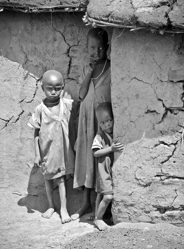 Masai children