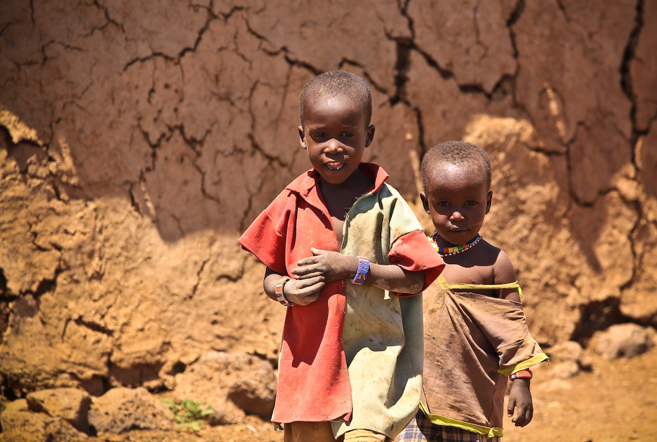 Masai children