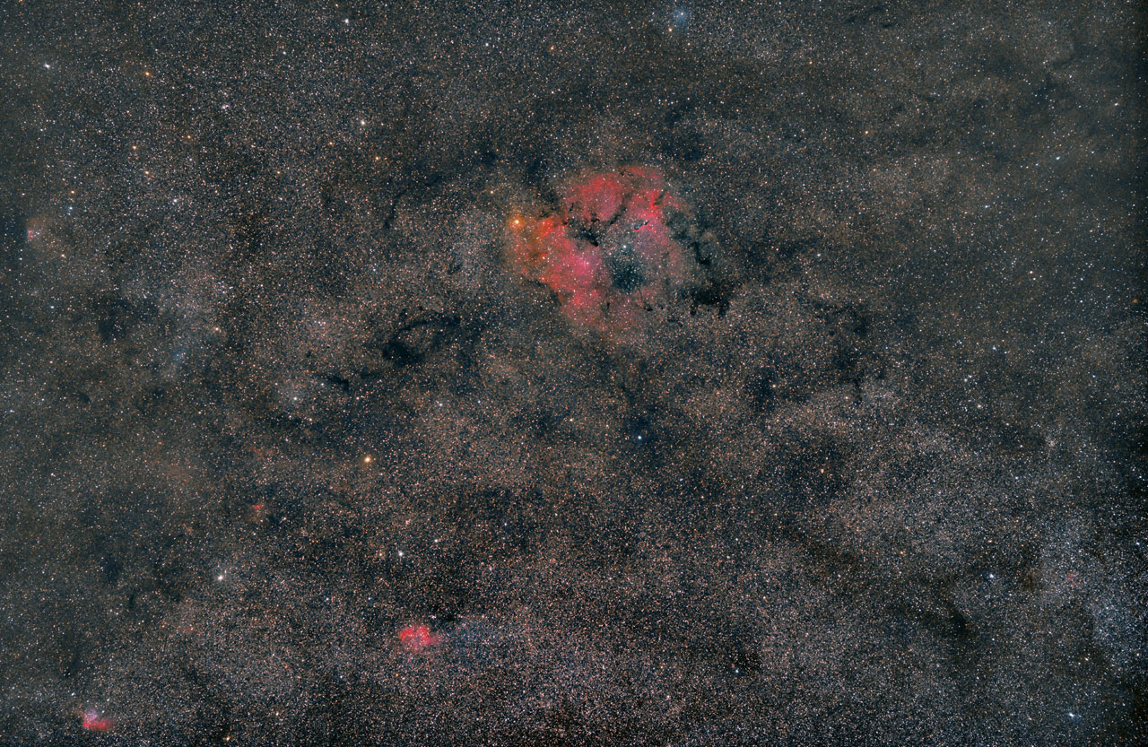 IC1396 w szerszej odsonie