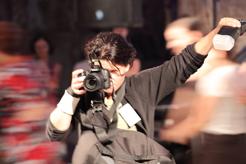 Fotograf w akcji