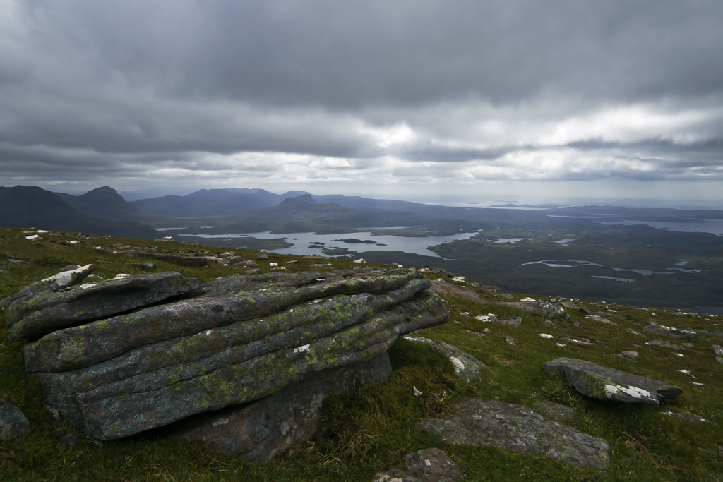 Widok z Suilven (Assynt, Scotland)