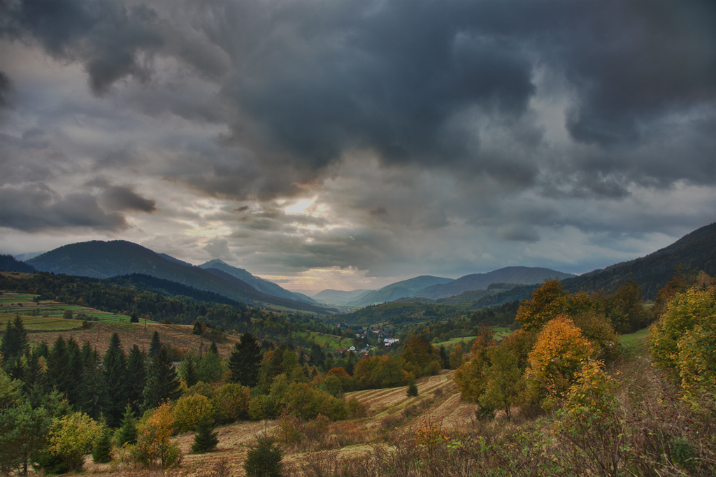 Maa Fatra - Widok na Terchov