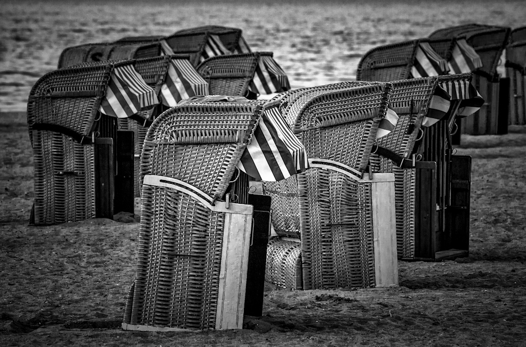 Travemuende wieczorem.