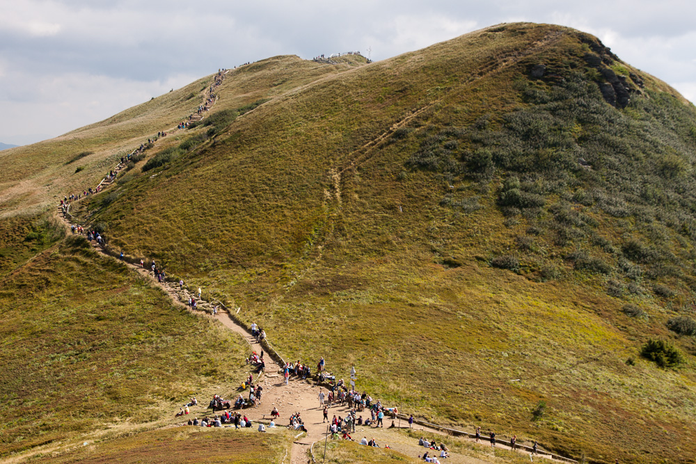 Pozdrowienia z "dziewiczych" Bieszczad...