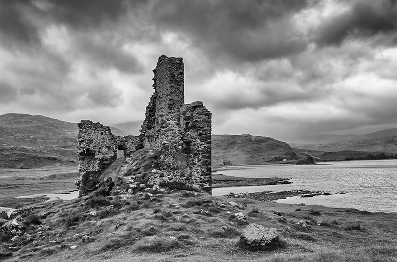 Z cyklu Zamki Szkocji - Ardvreck Castle