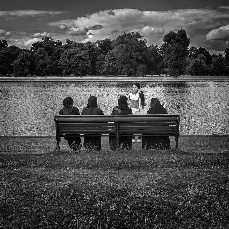 Popoudnie w Kensington Gardens
