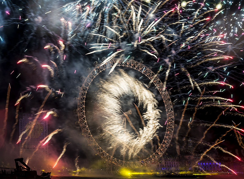 Nowy Rok 2014, Londyn